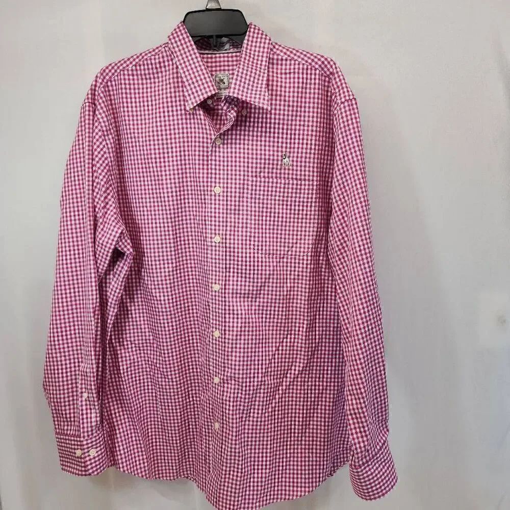 Kevin's By Peter Millar Size XL Long-Sleeve Button-up American Made Lightweight